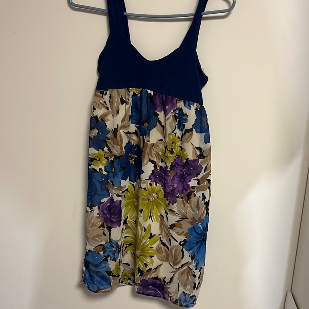 Junior Girls Floral Flowy Dress